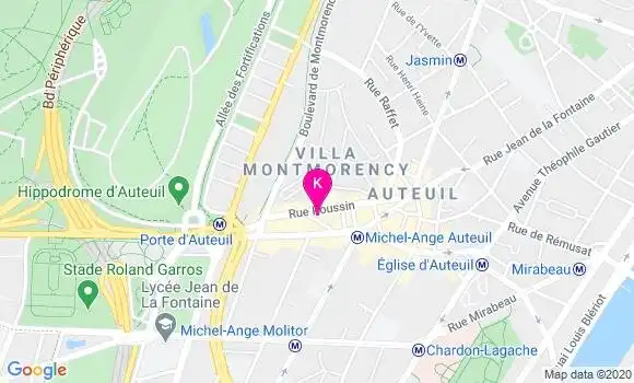 Localisation Martine Grivault