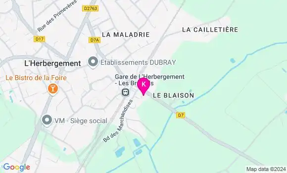 Localisation Justine Bourasseau