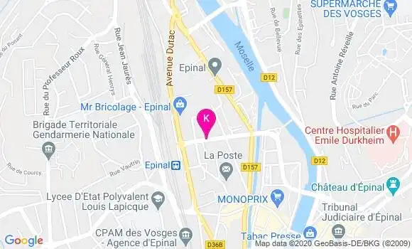 Localisation Jean Philippe Biblot