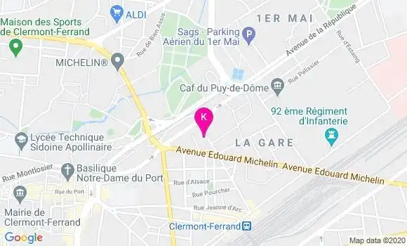 Localisation Guillaume Gauvin