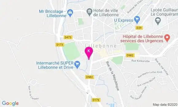 Localisation Laurence Brodin Pederencino