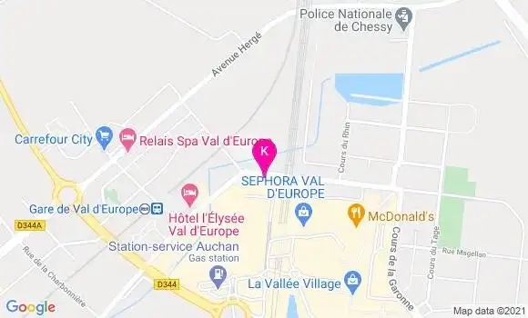 Localisation Thibaut Verbrugge