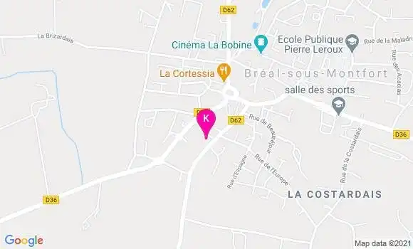 Localisation Virginie Gerard