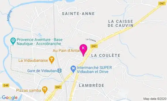 Localisation Julie Alignier
