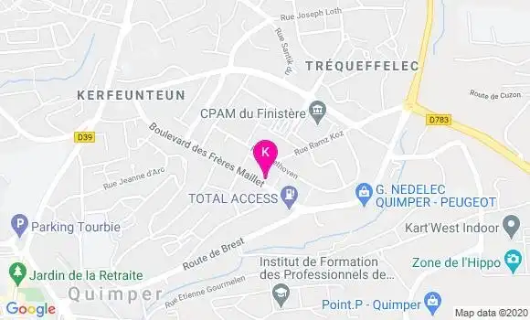 Localisation Bastien Zajec