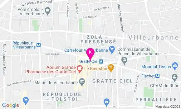 Localisation Perrine Soncini
