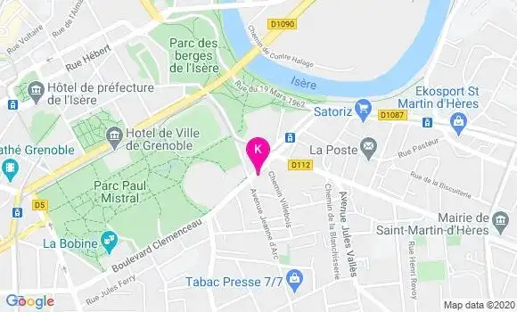 Localisation Thierry Misere