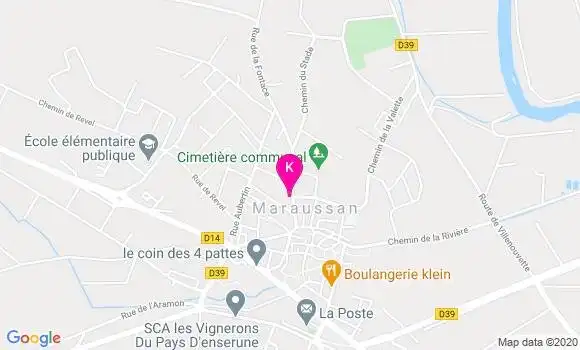 Localisation Nathalie Chambon Martin