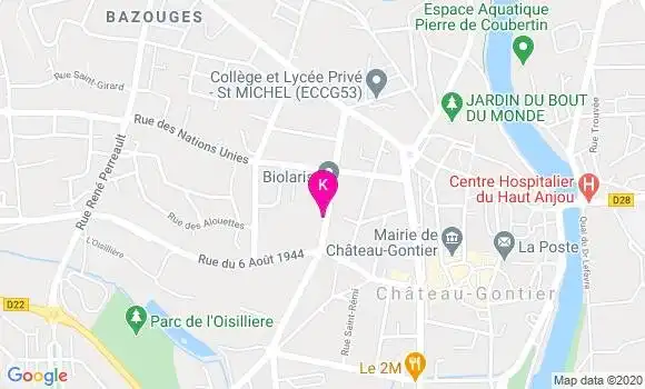 Localisation Baptiste Leze