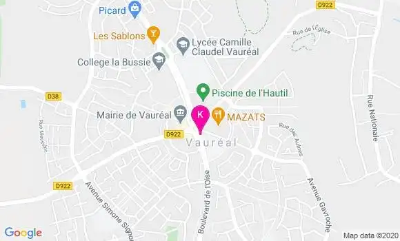 Localisation Laetitia Tuppin
