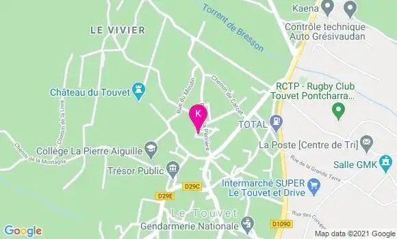 Localisation Albin Salles