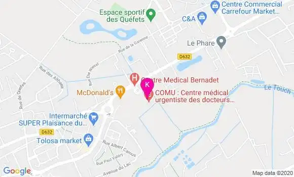 Localisation Fabienne Rougier