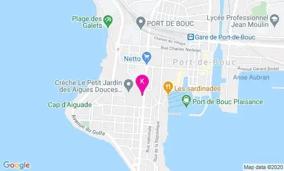 Localisation Nadine Grave