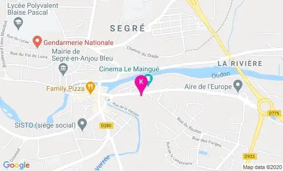 Localisation Anthony Thareau