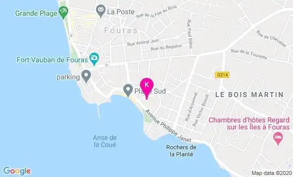 Localisation Jacques Brousse