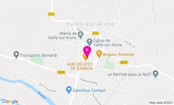 Localisation Sebastien Dejonghe