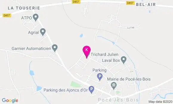 Localisation Damien Planchenault