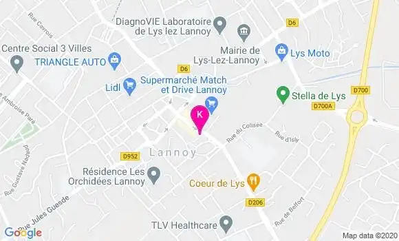 Localisation Sabrina Algoet