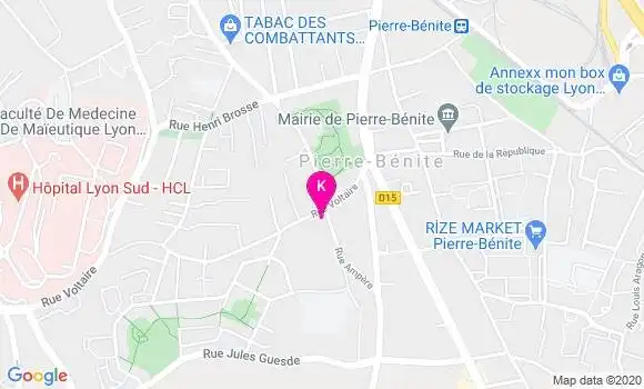Localisation Yann Gudefin