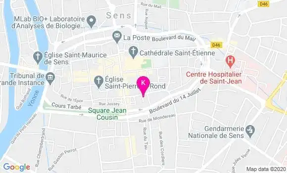 Localisation Joelle Thibault