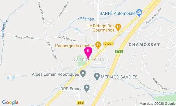 Localisation Nadege Pelat