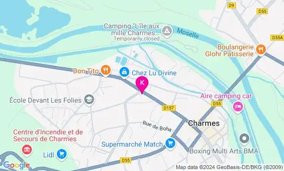 Localisation Marion Oudenot Gounant