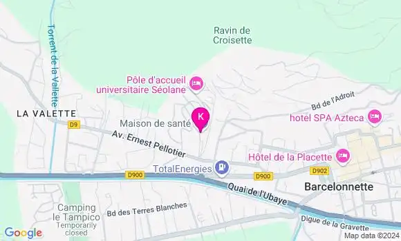Localisation Mathilde Dupont
