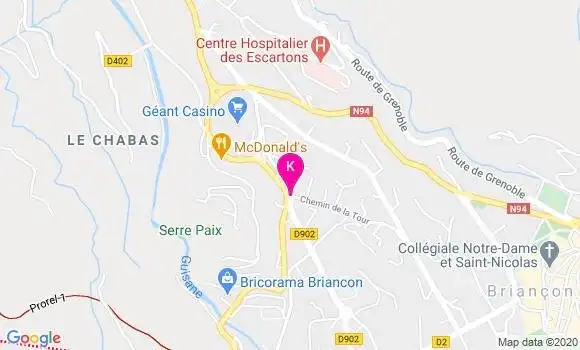 Localisation Sophie Reymond
