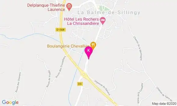 Localisation Lucile Segretain