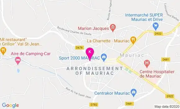 Localisation Marie Dif Longvert