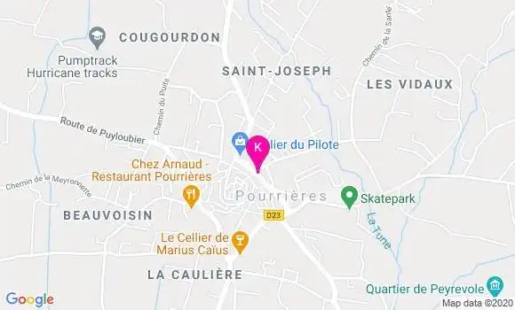 Localisation Jean Louis Leger