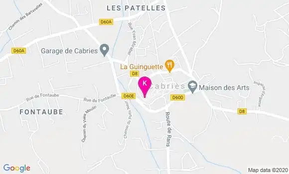 Localisation Laurence Rabier