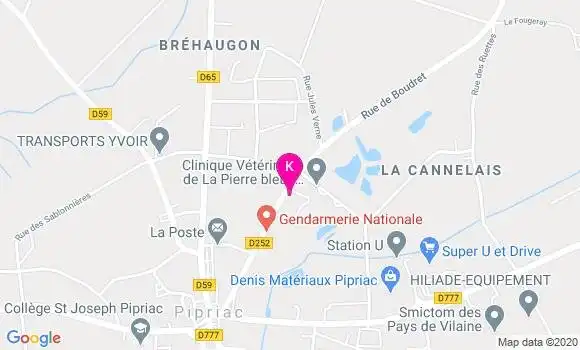 Localisation Vincent Barrault