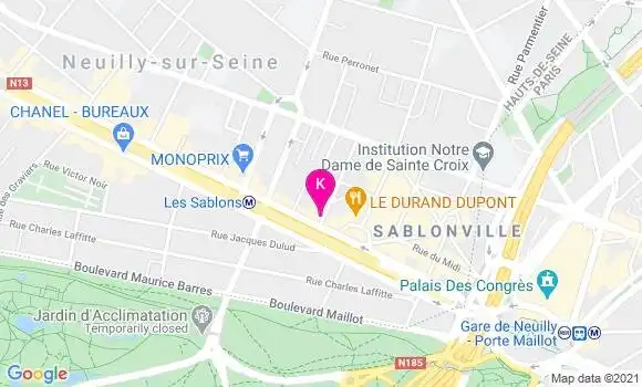 Localisation Anne Sophie Vanheule