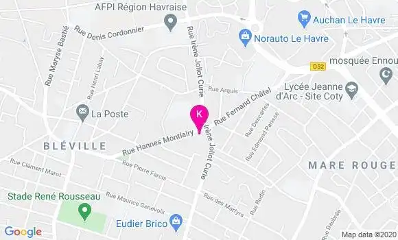Localisation Antoine Pingard