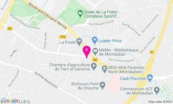 Localisation Aminata Beye Lembigui
