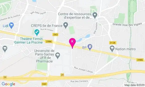 Localisation Catherine Gengoux Chabaud