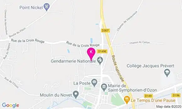 Localisation Virginie Ferrand Mulot