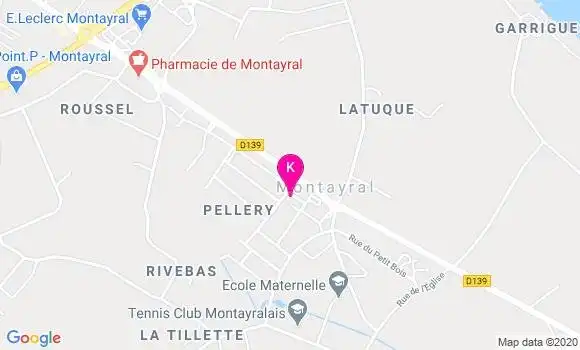 Localisation Muriel Thevenin