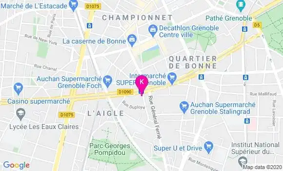 Localisation Eric Dransart