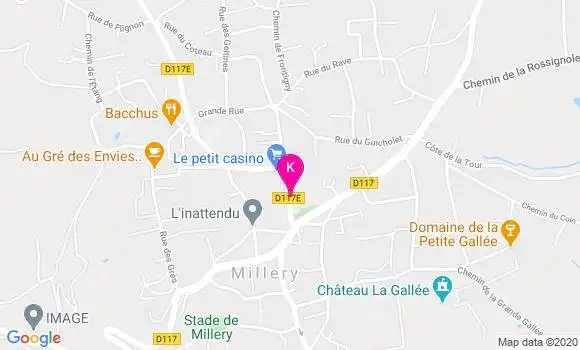 Localisation Mathilde Denis