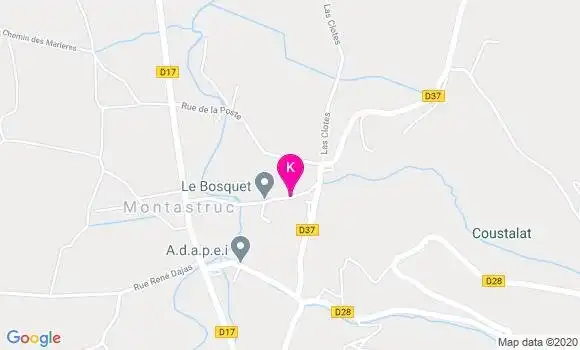 Localisation Morgane Poletti