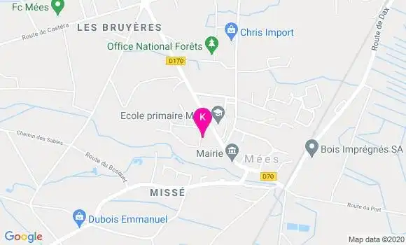 Localisation Amandine Lux