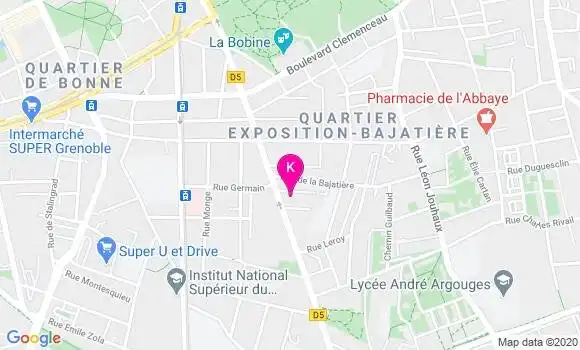 Localisation Jacques Blanc
