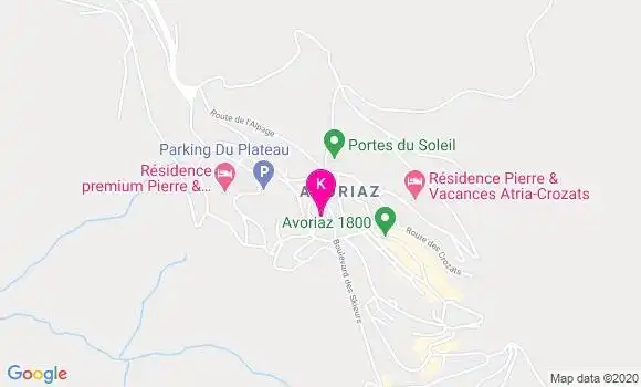Localisation Alice Dadaux