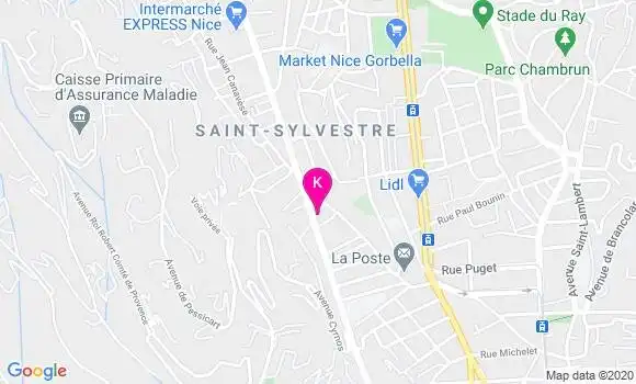 Localisation Sylviane Emeline