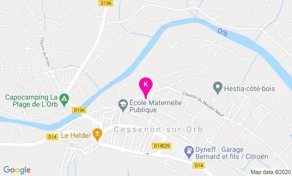 Localisation Virginie Enjalric Goix