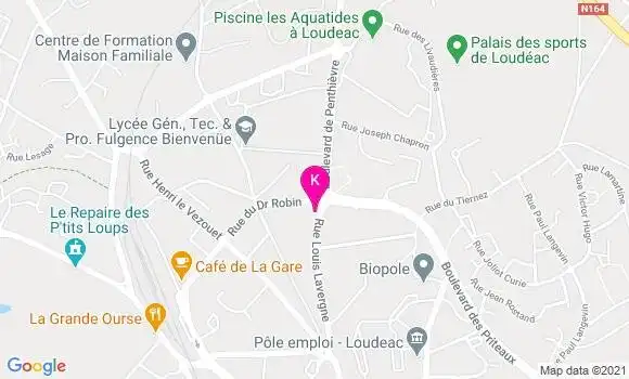 Localisation Murielle Goujon