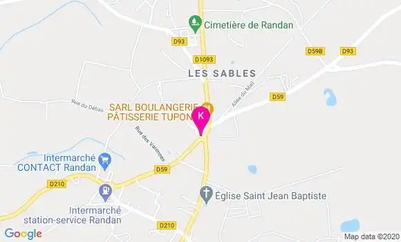 Localisation Adeline Corsi