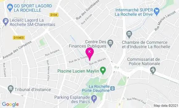 Localisation Thibault Martin